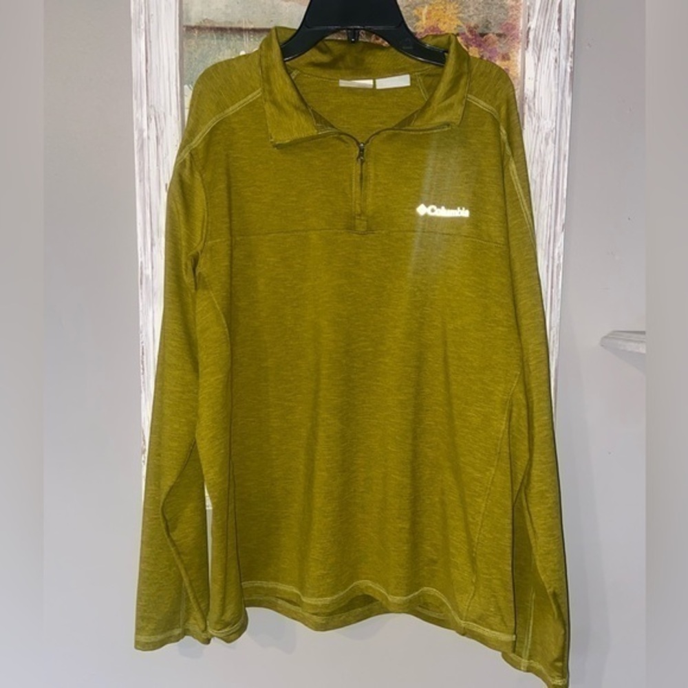 Men’s Columbia Sportswear Long Sleeve M 1/4 Zip Pullover Omni-Wick